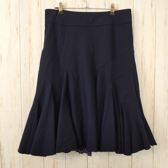 ANTHROPOLOGIE Odille Ruffle Skirt Size 6 - Picture 3 of 4